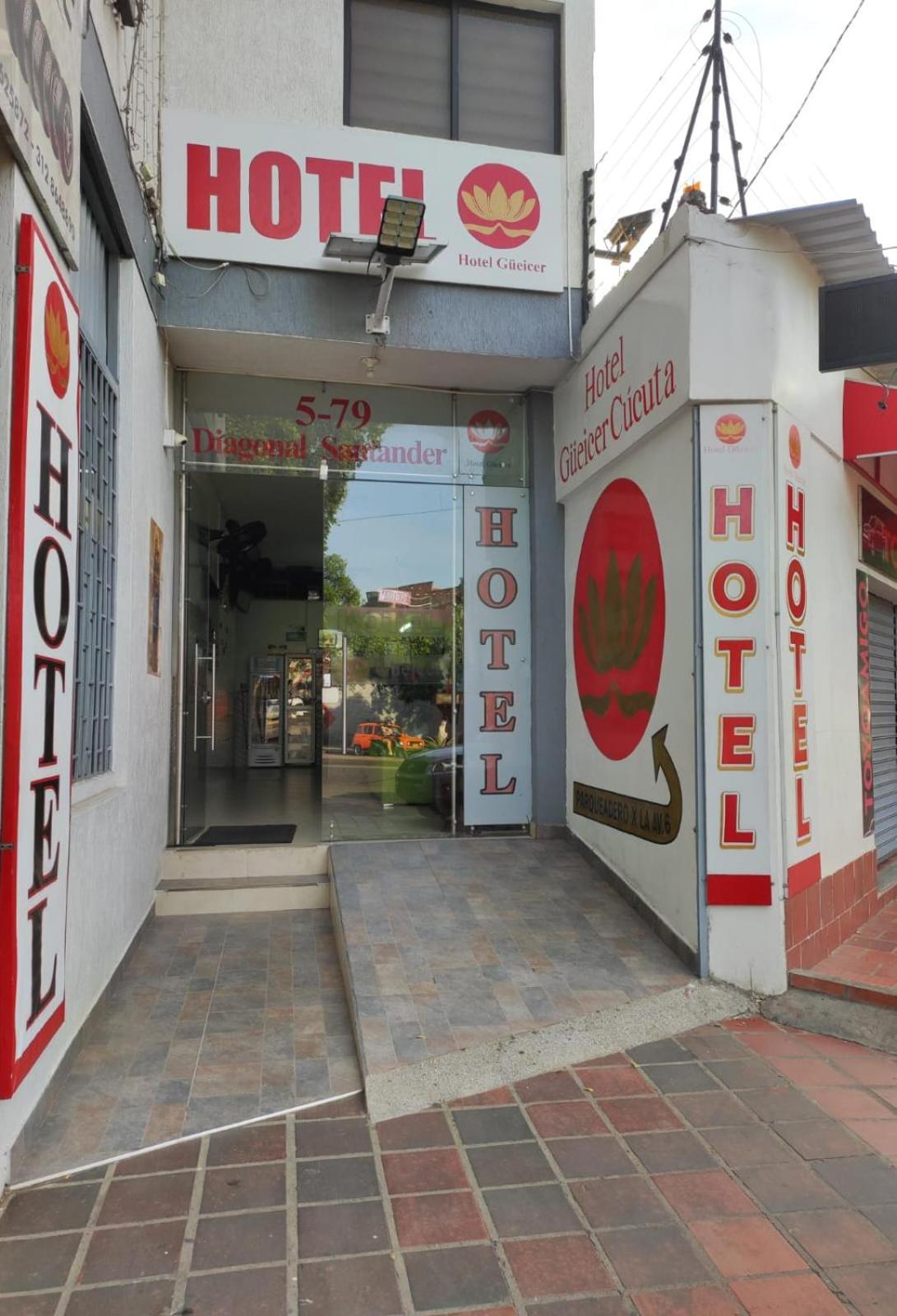 Hotel Gueicer Кукута Экстерьер фото